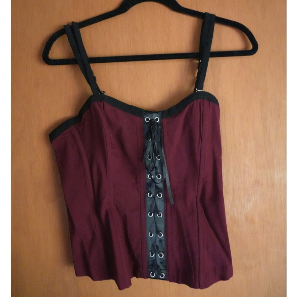 Unique Vintage Corset Style Top